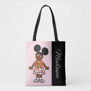 Bolso De Tela Barrio Sésamo Gabrielle Añadir tu nombre