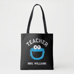 Bolso De Tela Barrio Sésamo   Maestra de Monstruo de Cookie
