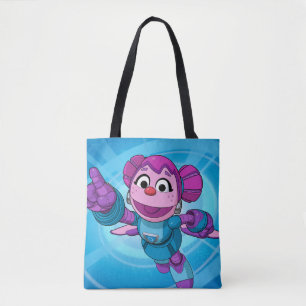 Bolso De Tela Barrio Sésamo Mecha Builders Abby