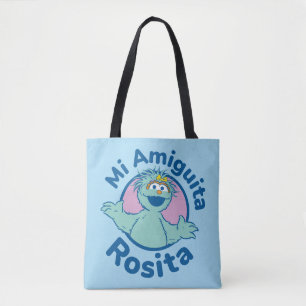 Bolso De Tela Barrio Sésamo Mi Amiguita Rosita