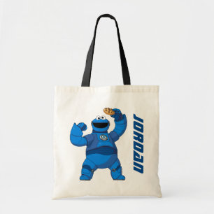 Bolso De Tela Barrio Sésamo Monstruo de cookies de Mecha