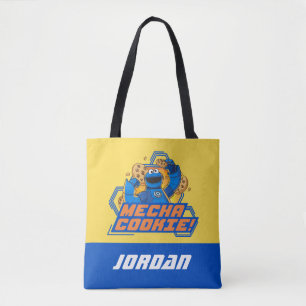 Bolso De Tela Barrio Sésamo Monstruo de la cookie Añadir nom