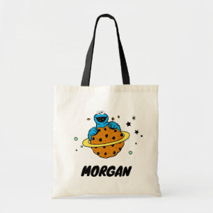 Bolso De Tela Barrio Sésamo   Monstruo de la cookie   Añadir su 