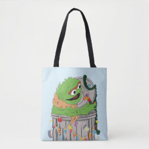 Bolso De Tela Barrio Sésamo   Navidades Oscar al Grupo