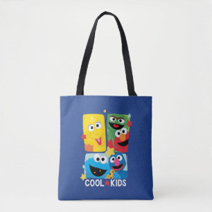 Bolso De Tela Barrio Sésamo Niños de Guay