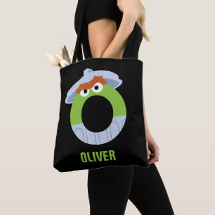 Bolso De Tela Barrio Sésamo   O es para Oscar
