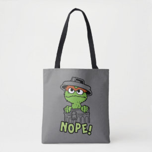 Bolso De Tela Barrio Sésamo Oscar al Grouch Nope!