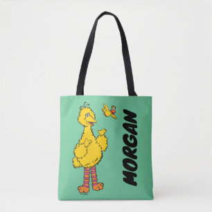 Bolso De Tela Barrio Sésamo Pájaros grandes y pequeños Añadi