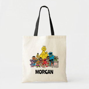 Bolso De Tela Barrio Sésamo Sesame Pals Añadir su nombre