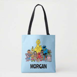 Bolso De Tela Barrio Sésamo Sesame Pals Añadir su nombre