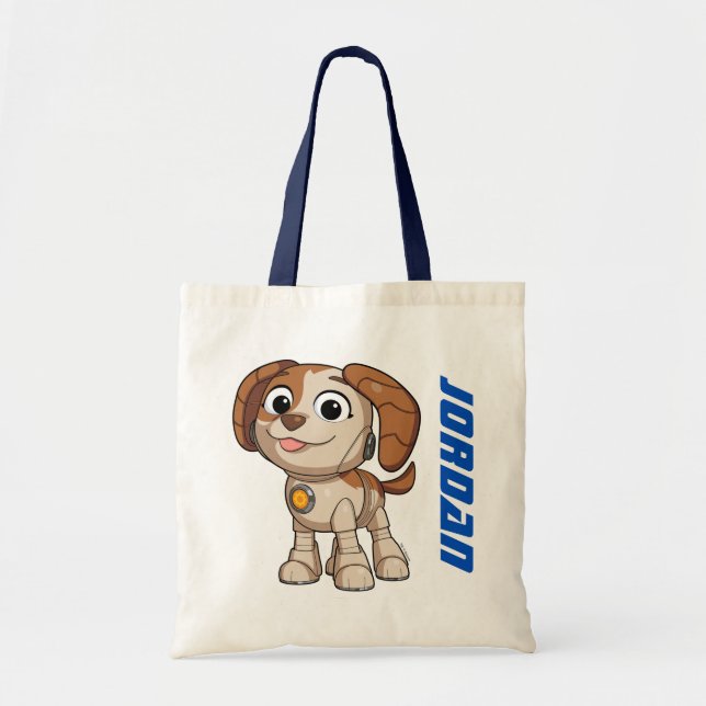 Bolso De Tela Barrio Sésamo | Tango de los edificios Mecha (Frente)