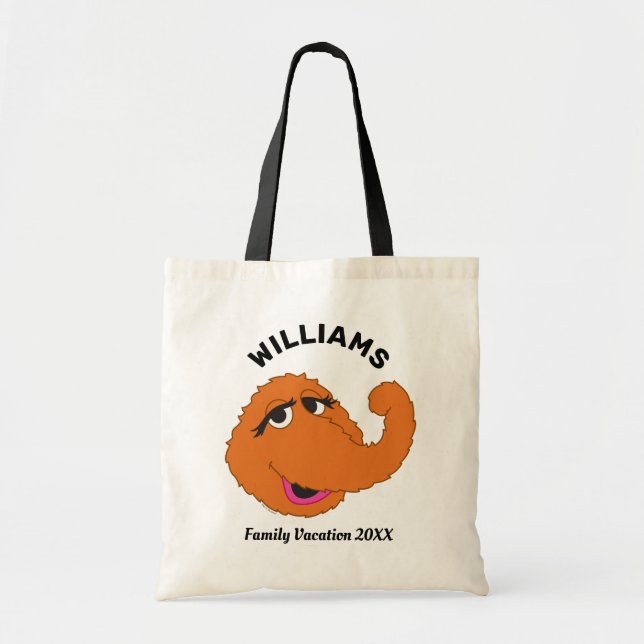 Bolso De Tela Barrio Sésamo | Vacaciones familiares de Snuffleup (Frente)