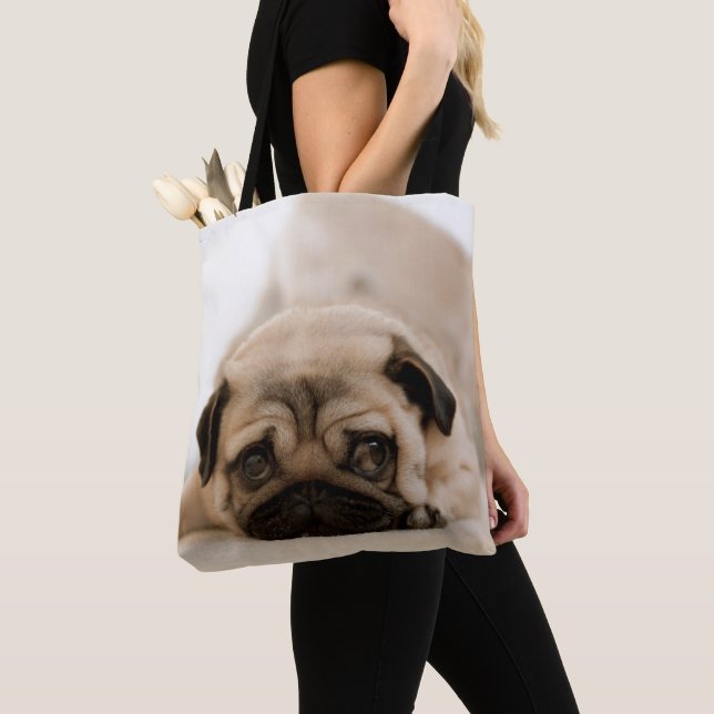 Bolso De Tela Barro amasado de la hembra del moreno (Detalle)