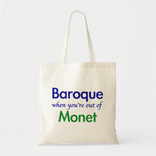 Bolso De Tela Barroco - Monet