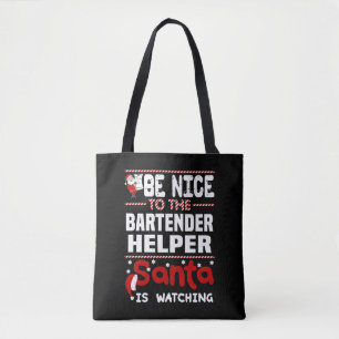 Bolso De Tela Bartender Helper