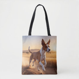 Bolso De Tela Basenji Elegant Tote Bag