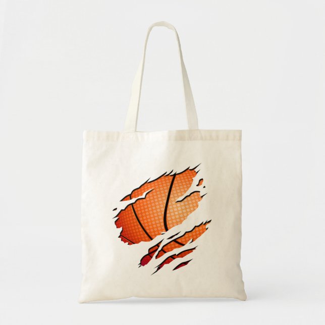 Bolso De Tela Basketball (Frente)