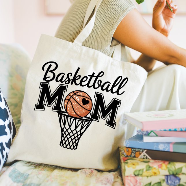 Bolso De Tela Basketball Mom Tote Bag (Basketball Mom tote bag)