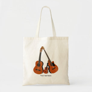 Bolso De Tela Bass acústico de guitarra popular y Ukulele