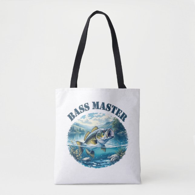 Bolso De Tela Bass Master (Anverso)