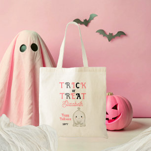 Bolso De Tela Bastante fantasma o trata Halloween