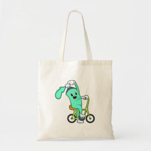 Bolso De Tela Bastón de spray con bicicleta