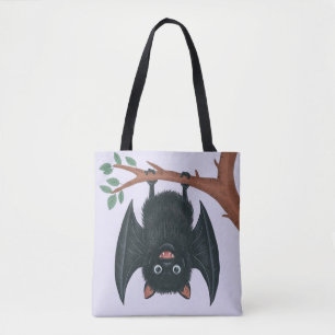 Bolso De Tela Bat colgante