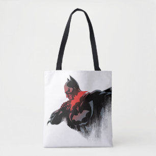 Bolso De Tela Batarang Carmesí de Batman