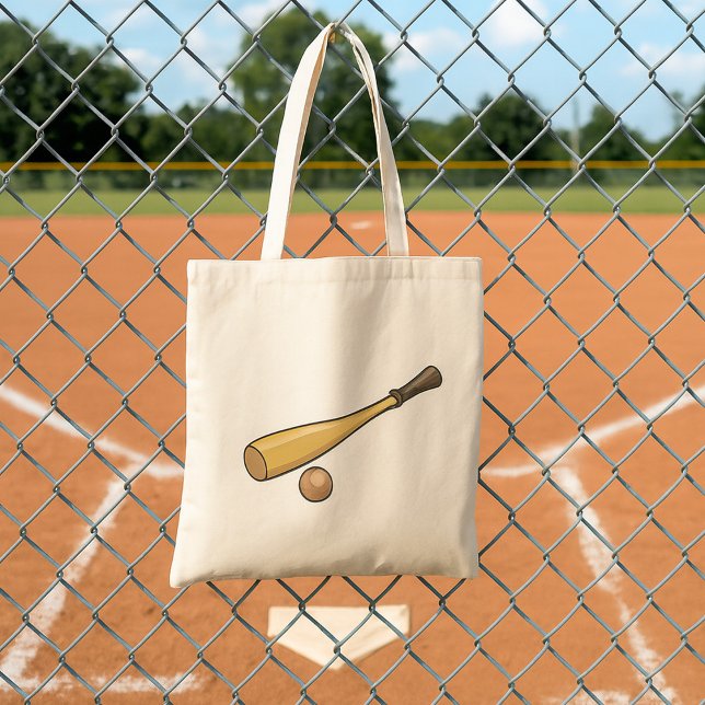 Bolso De Tela Bate de béisbol de madera (Subido por el creador)