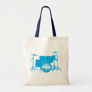 Bolso De Tela batería - babyblue