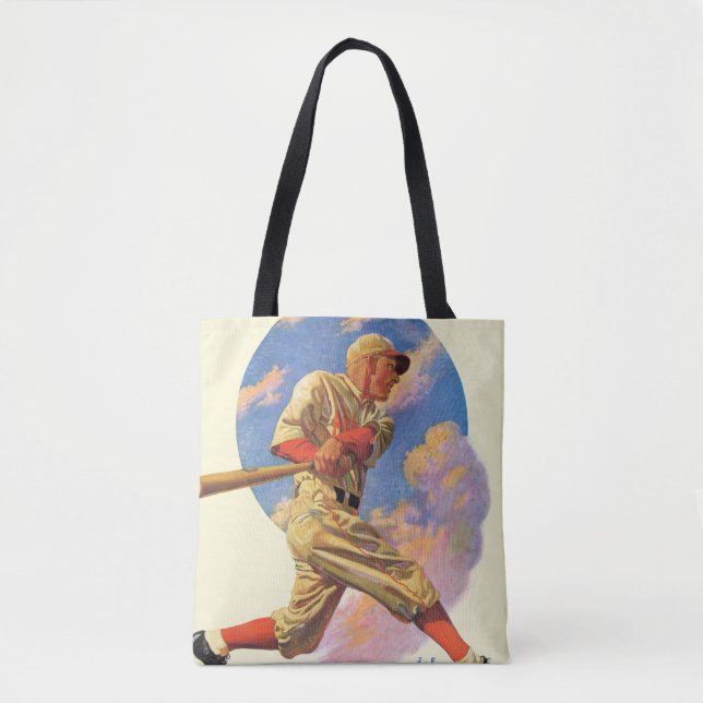 Bolso De Tela Batería de béisbol (Anverso)