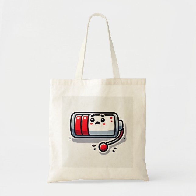 Bolso De Tela Batería social baja (Frente)