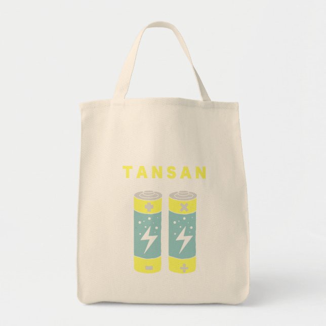 Bolso De Tela Baterías TANSAN (Frente)