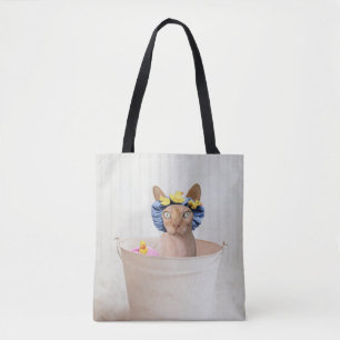 Bolso De Tela Bath Time Tote Bag