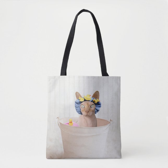 Bolso De Tela Bath Time Tote Bag (Anverso)