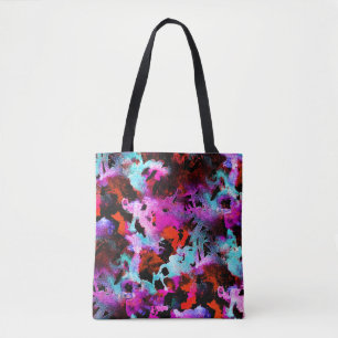 Bolso De Tela Batik de Shibori: tinte de tintes en gradiente de