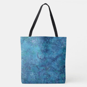 Bolso De Tela Batik del suelo marino