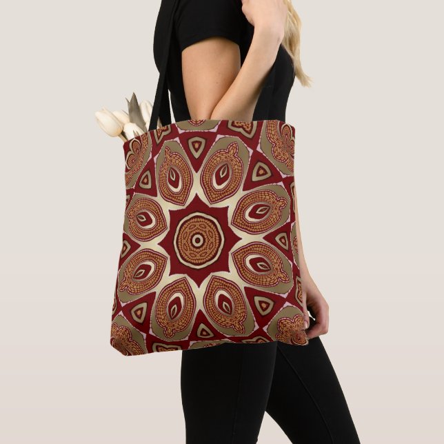 Bolso De Tela Batik Modern (Detalle)