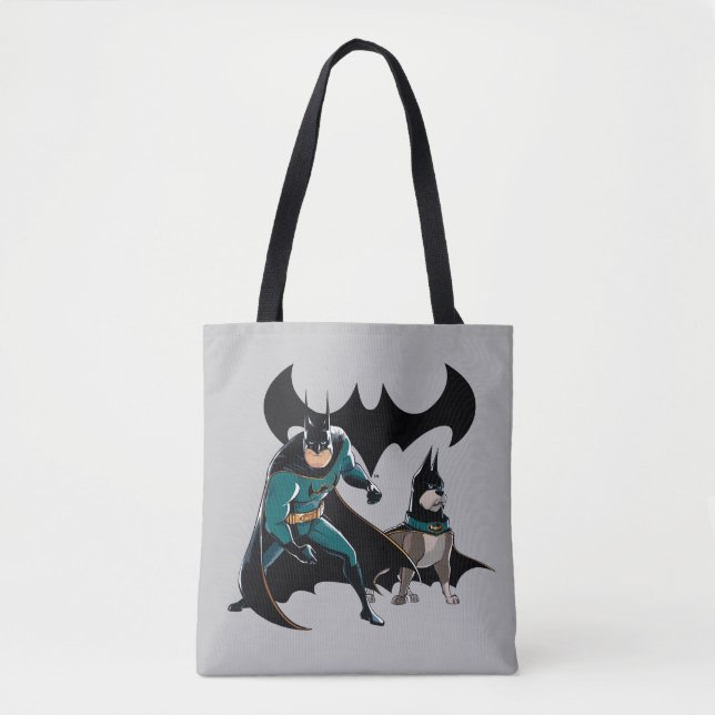 Bolso De Tela Batman & Ace (Anverso)