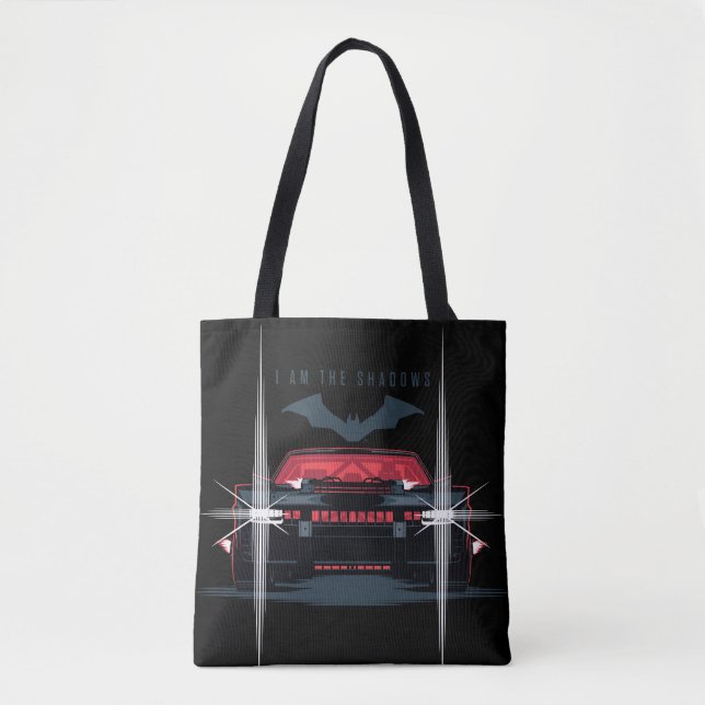Bolso De Tela Batman Batmobile - Yo soy las sombras (Anverso)