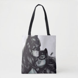 Bolso De Tela Batman & Catwoman ~ Bruce wayne & Selina Kyle