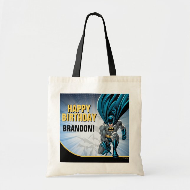Bolso De Tela Batman | Cumpleaños feliz (Frente)