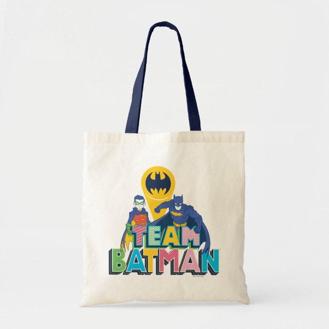 Bolso De Tela Batman | Equipo Batman (Frente)