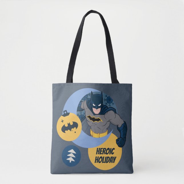 Bolso De Tela Batman Holiday Bauble (Anverso)