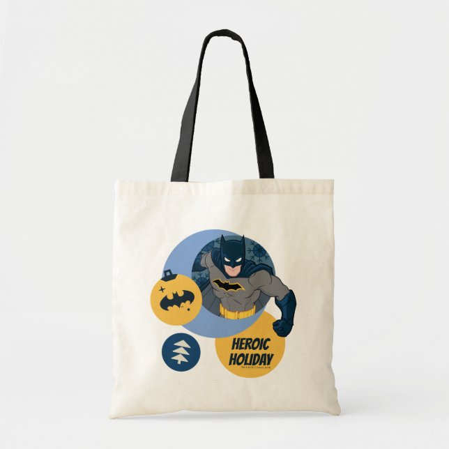 Bolso De Tela Batman Holiday Bauble (Frente)