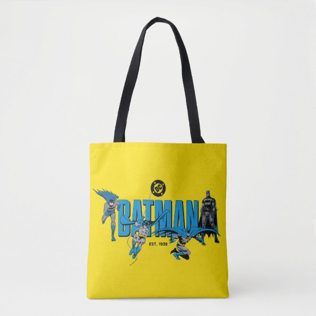 Bolso De Tela Batman Legends Forever Graphic (Anverso)