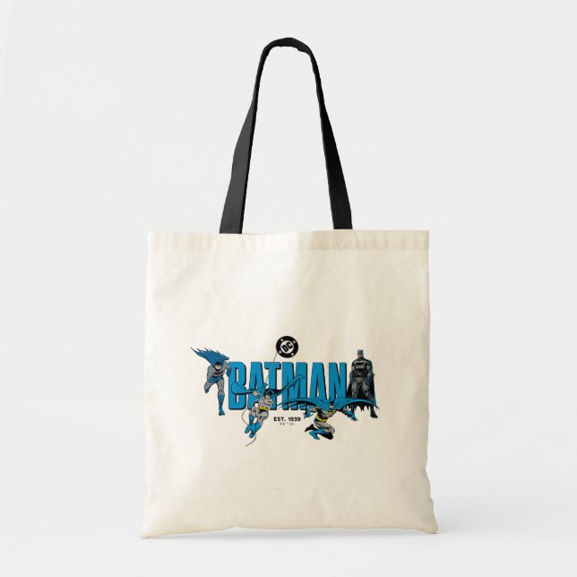 Bolso De Tela Batman Legends Forever Graphic (Frente)
