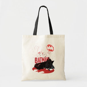 Bolso De Tela Batman Lluvia Carmesí