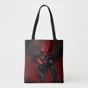 Bolso De Tela Batman Salto Carmesí