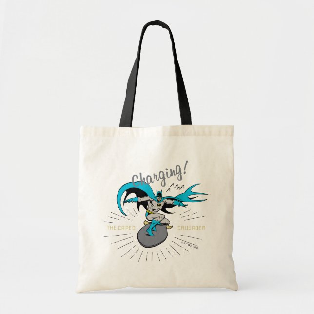 Bolso De Tela Batman Surfing - ¡Cargo! (Frente)